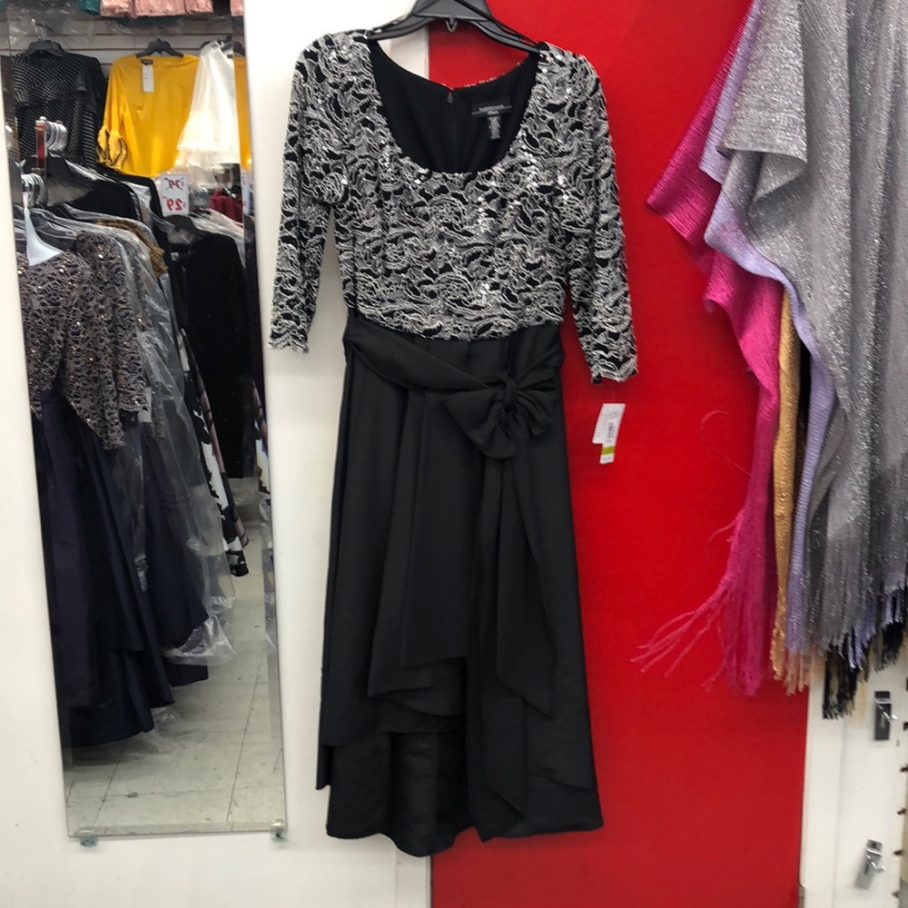 Black and silver dress NEW